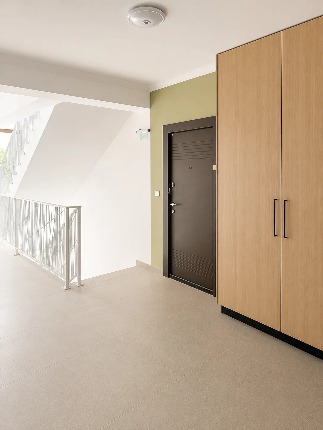 Palierul de acces către apartamente